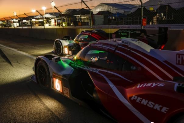 Porsches Werksteam Penske Motorsport schickt insgesamnt drei 963 an den Start.  Foto: Autoren-Union Mobilität/Porsche